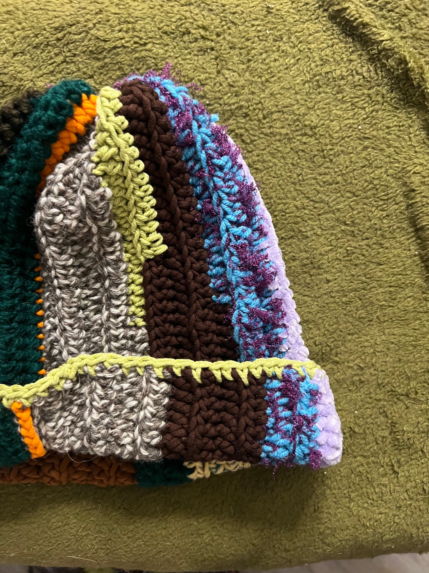 Scrap Yarn Beanies