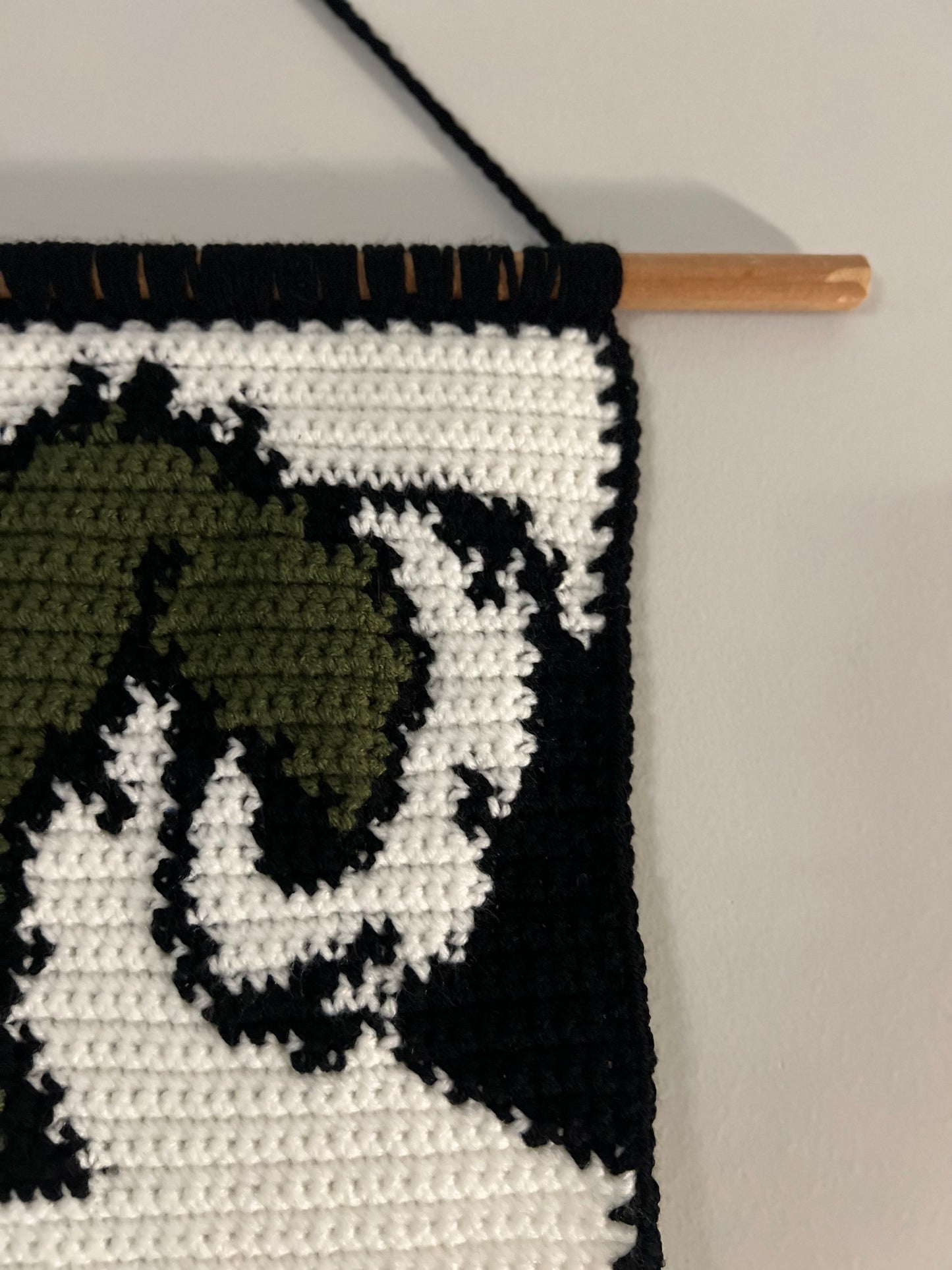 Grinch Hand Tapestry