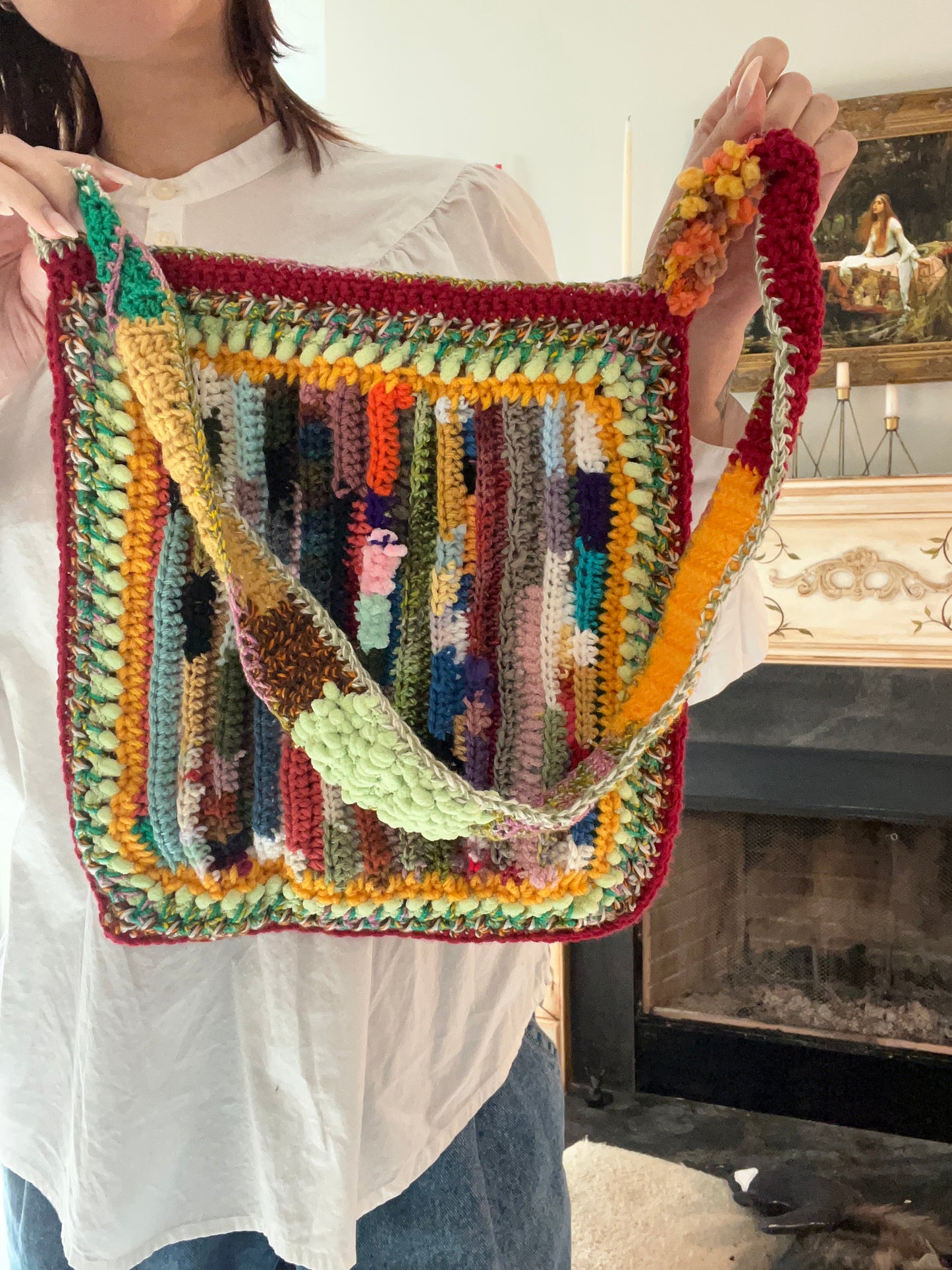 Scrappy Tote Bag