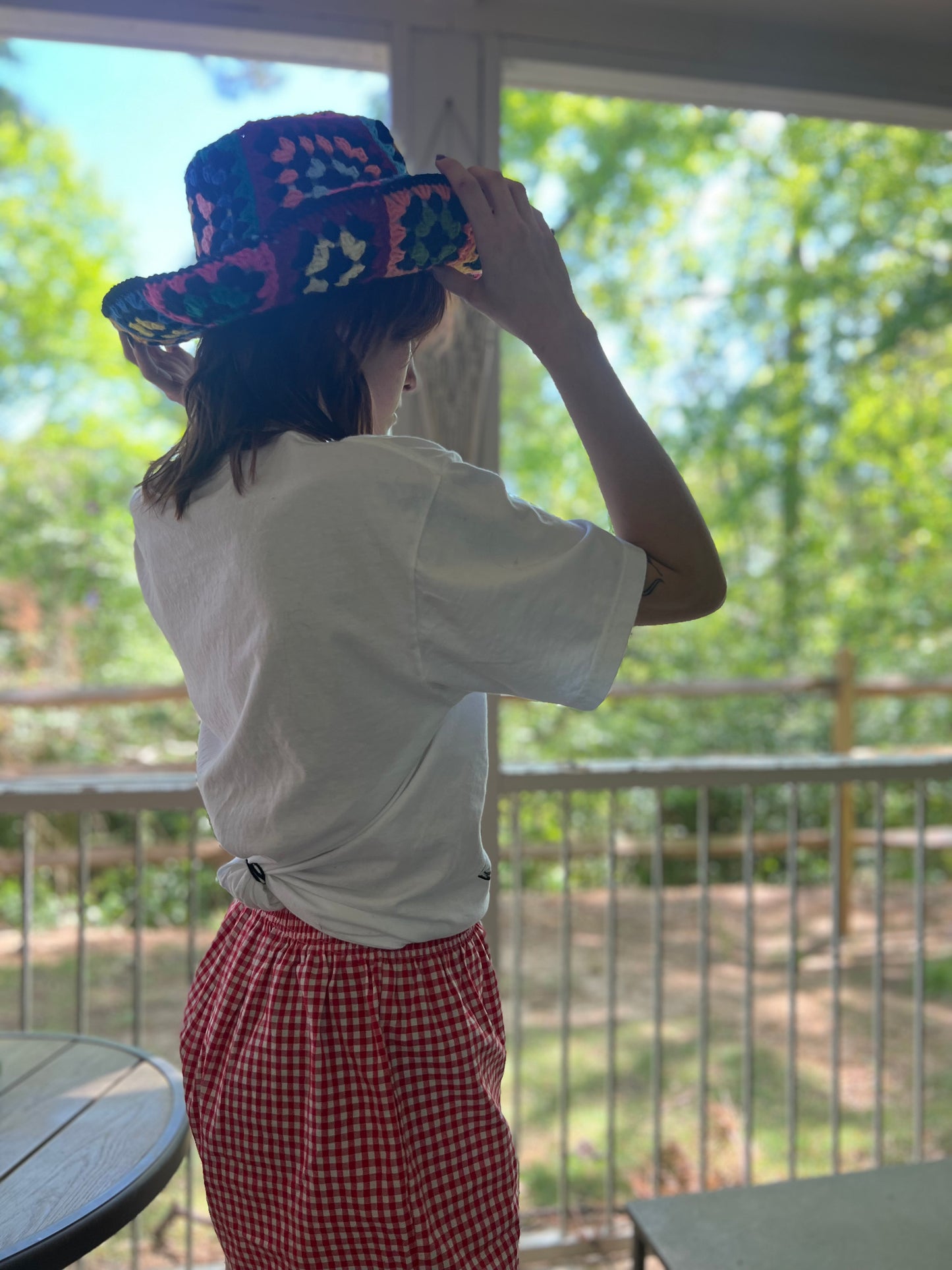 Rainbow Cowgirl Hat