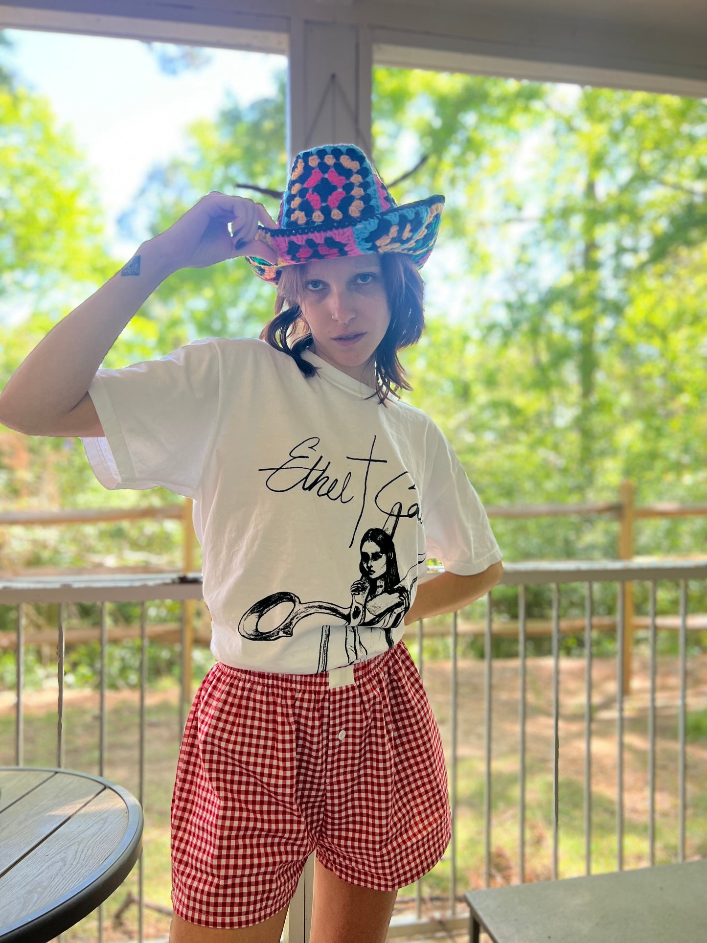Rainbow Cowgirl Hat