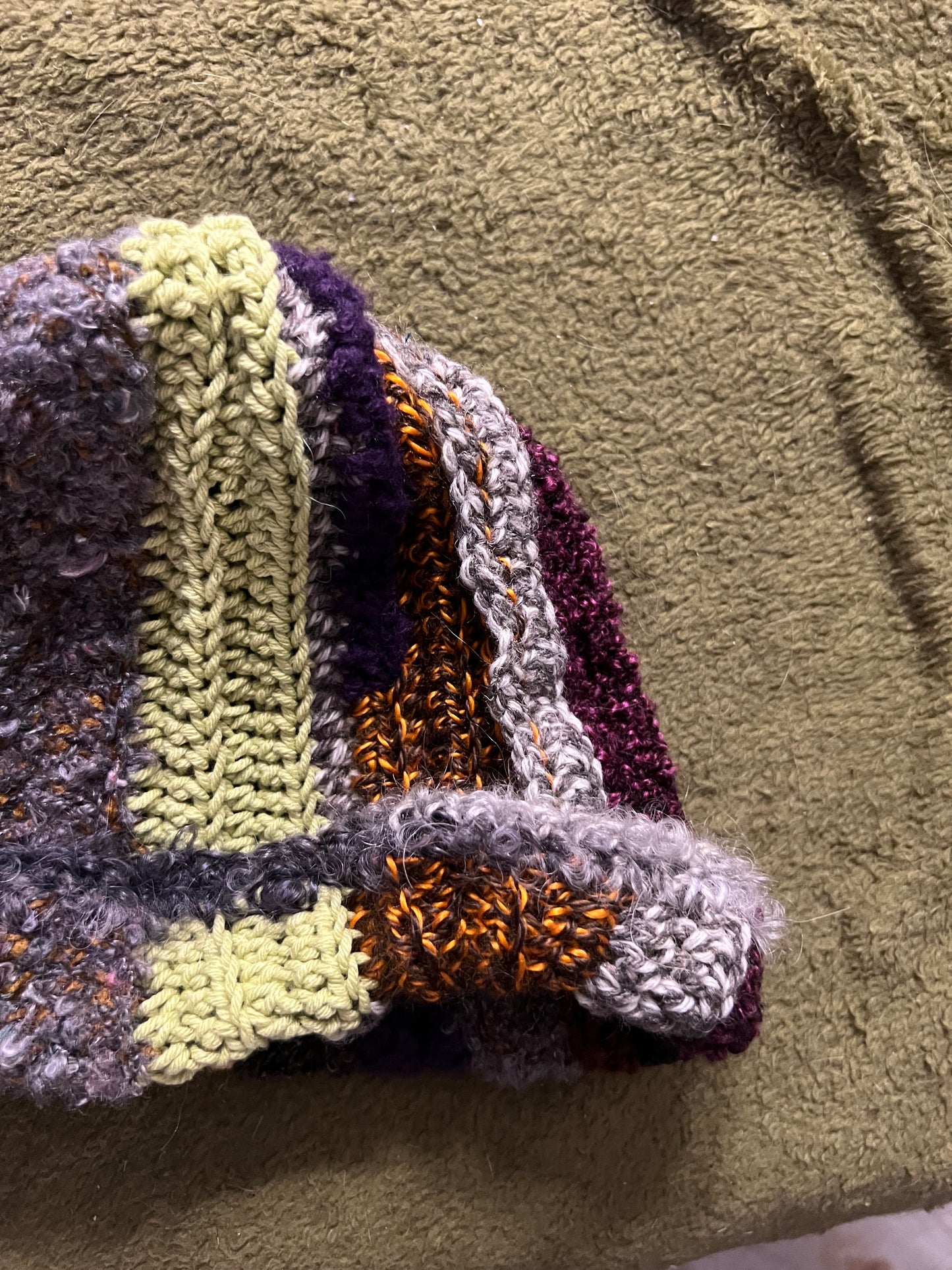 Scrap Yarn Beanies