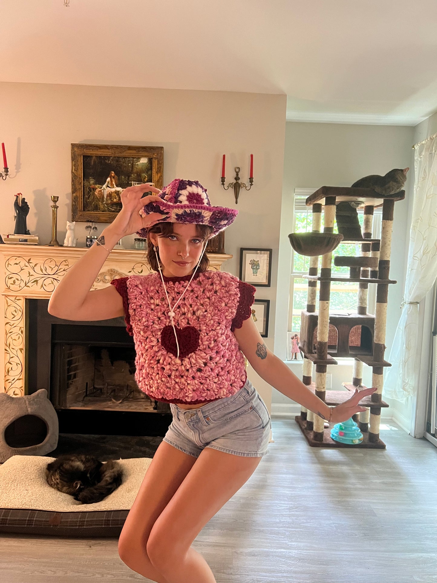 Pink Pony Cowgirl Hat