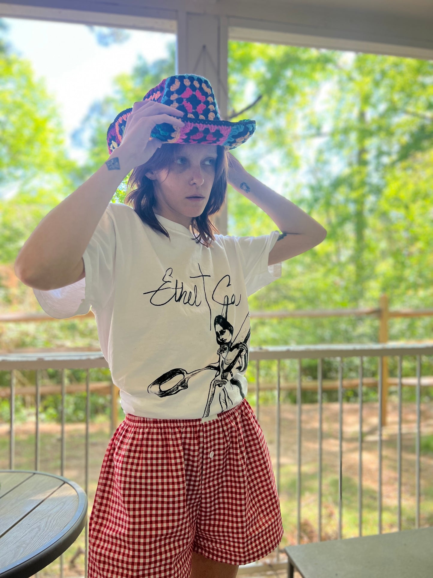 Rainbow Cowgirl Hat