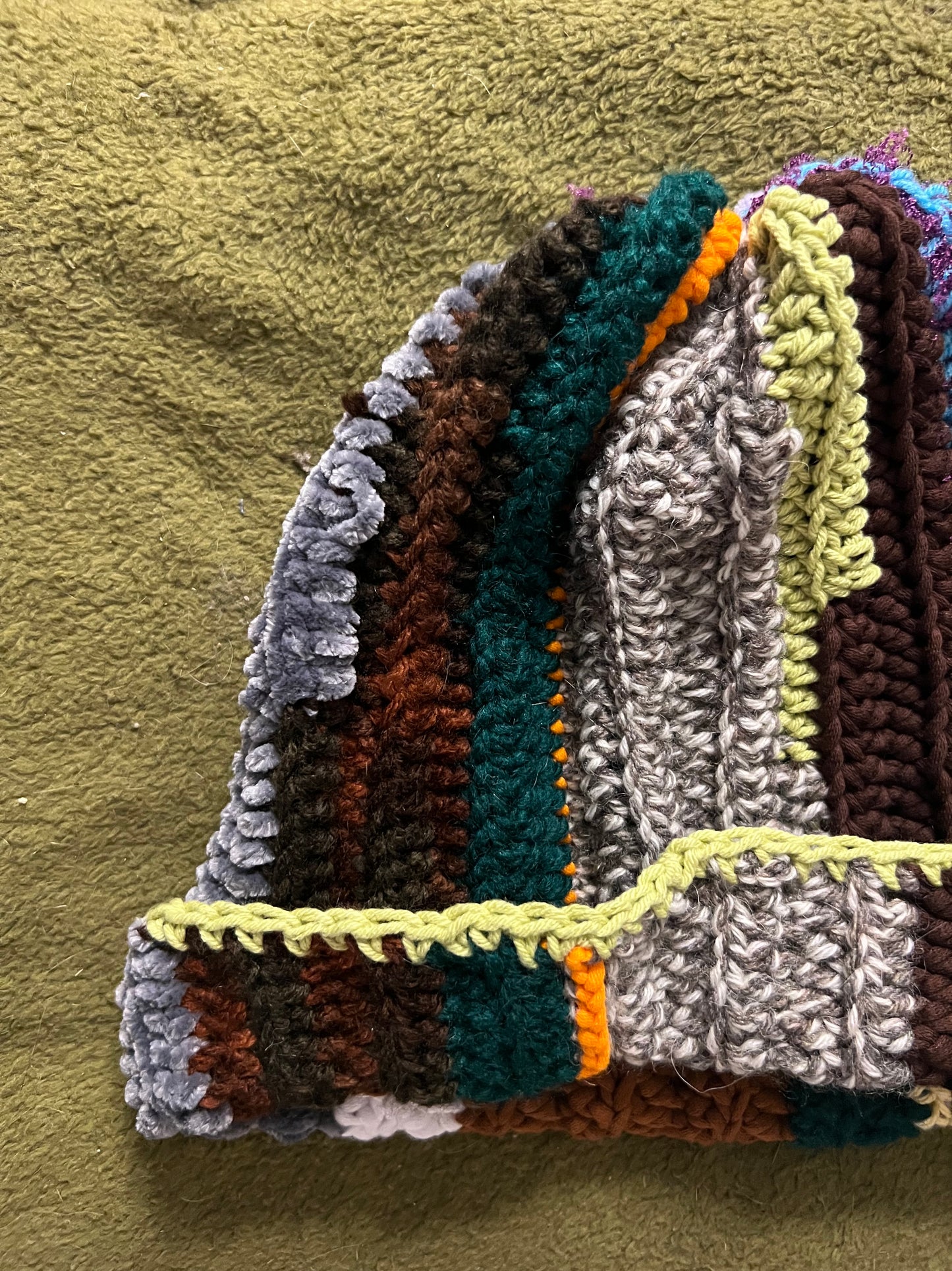 Scrap Yarn Beanies