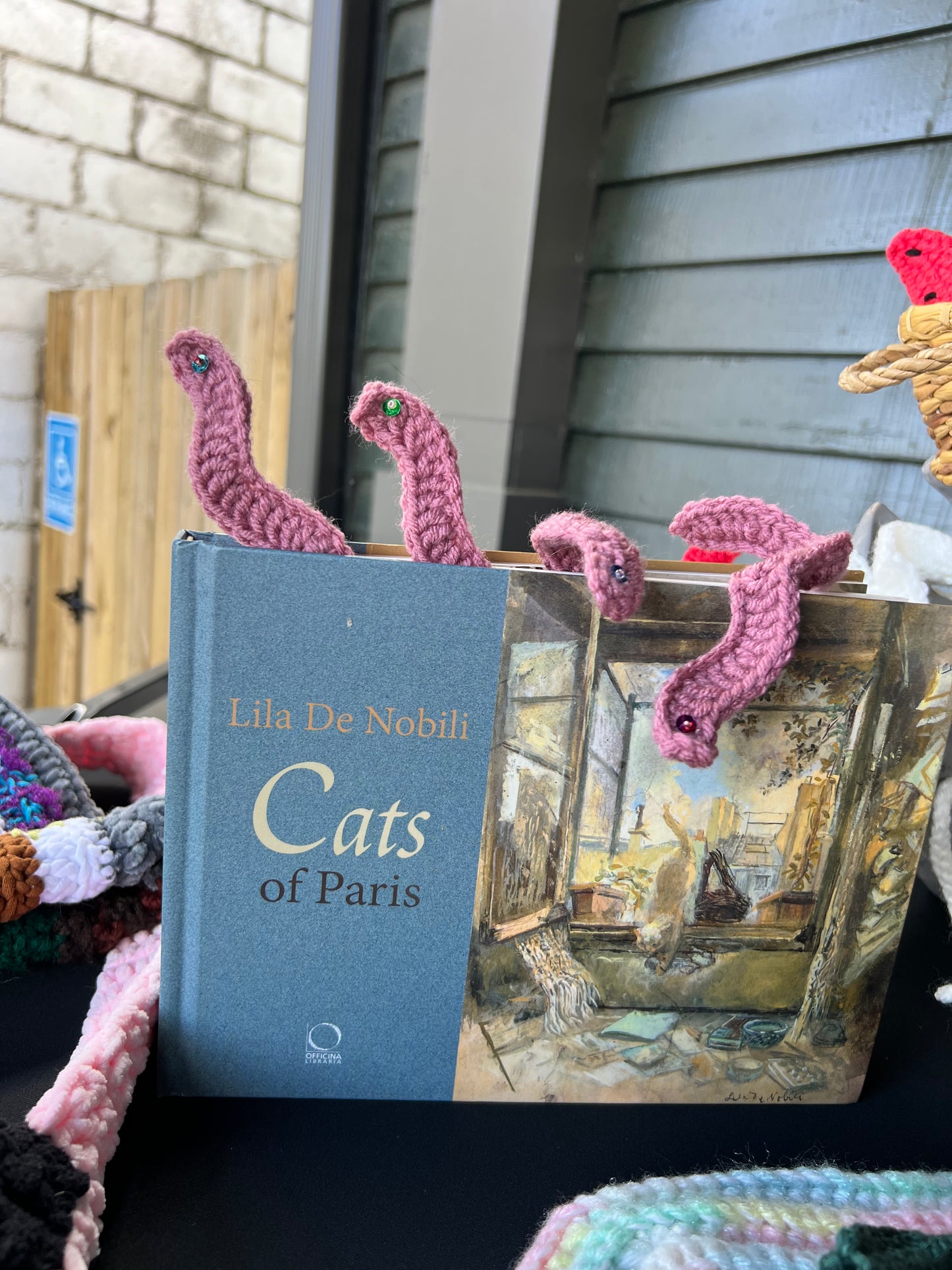 Book Worm Bookmarks
