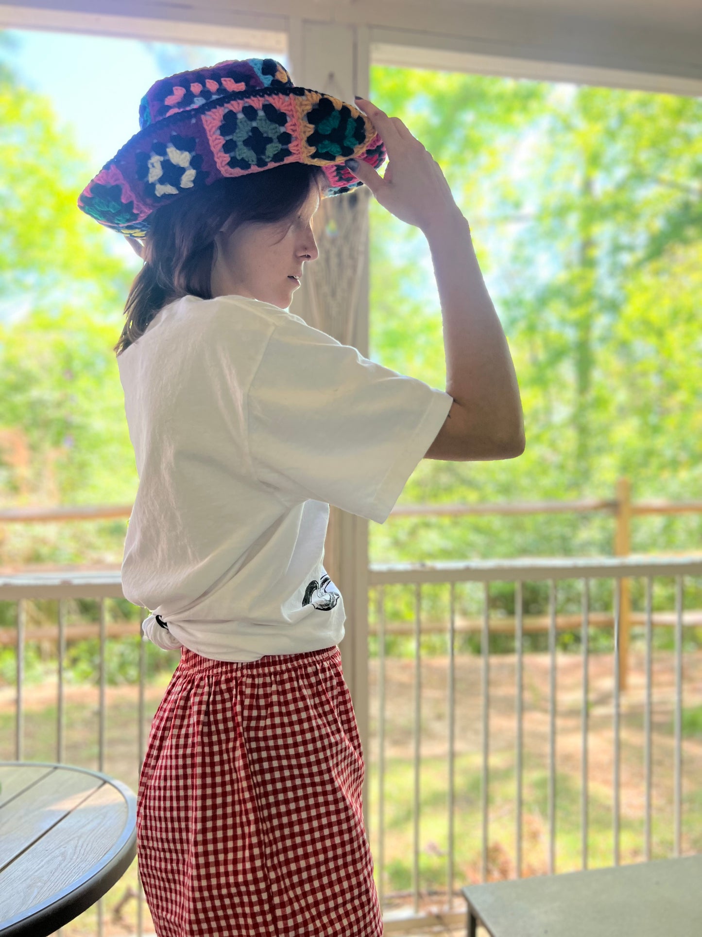 Rainbow Cowgirl Hat