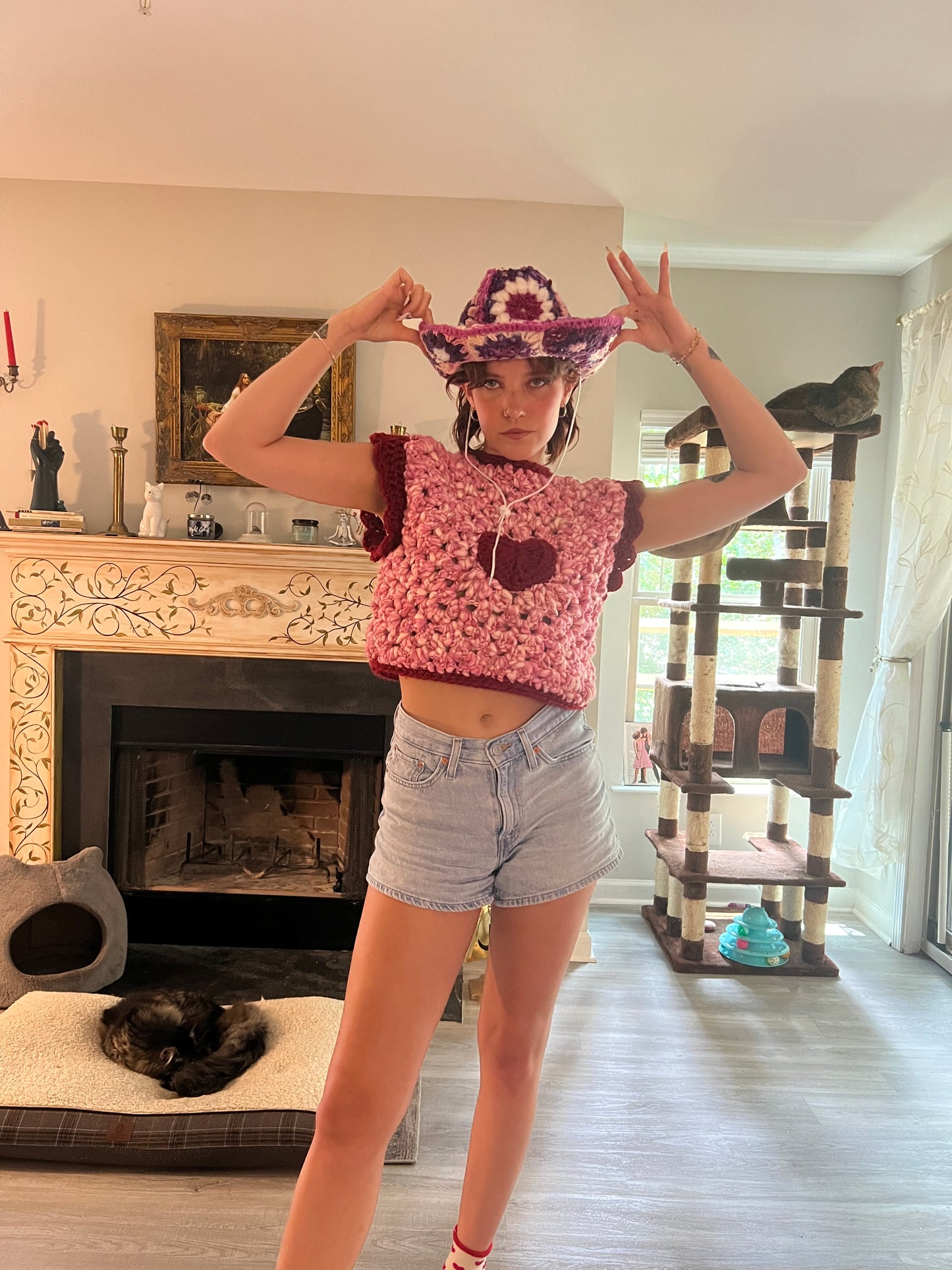Pink Pony Cowgirl Hat