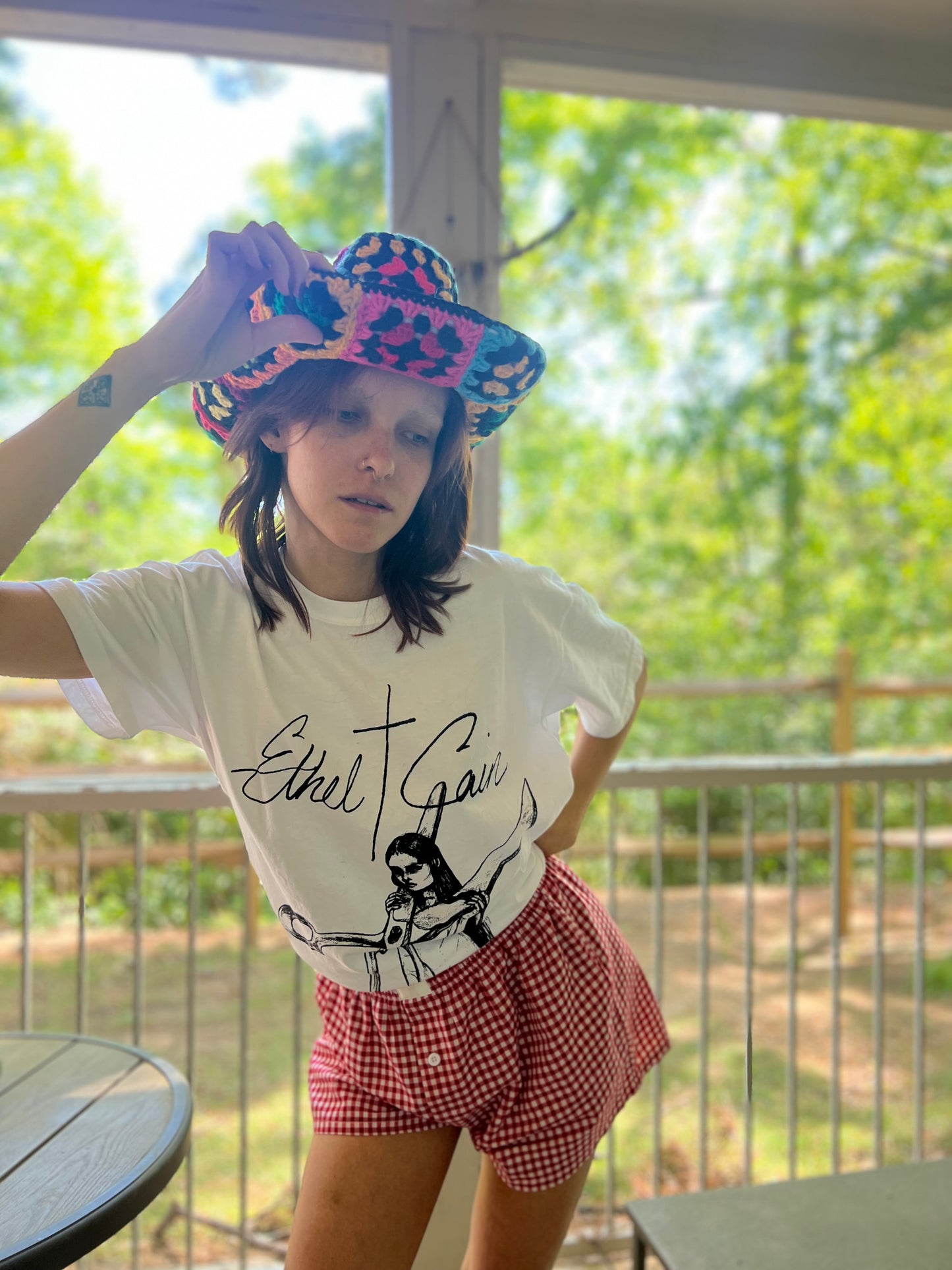 Rainbow Cowgirl Hat