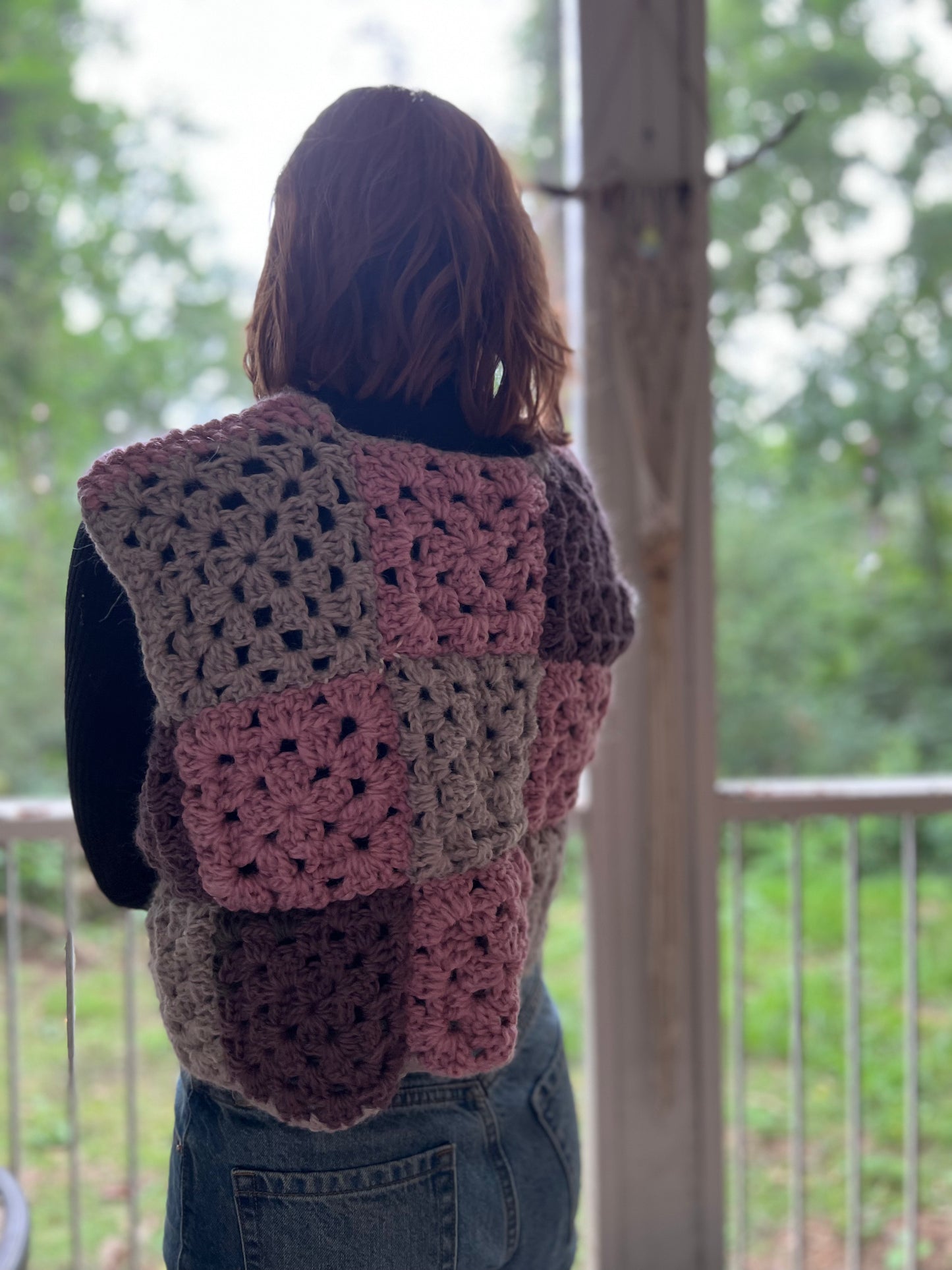 Neapolitan Granny Square Vest