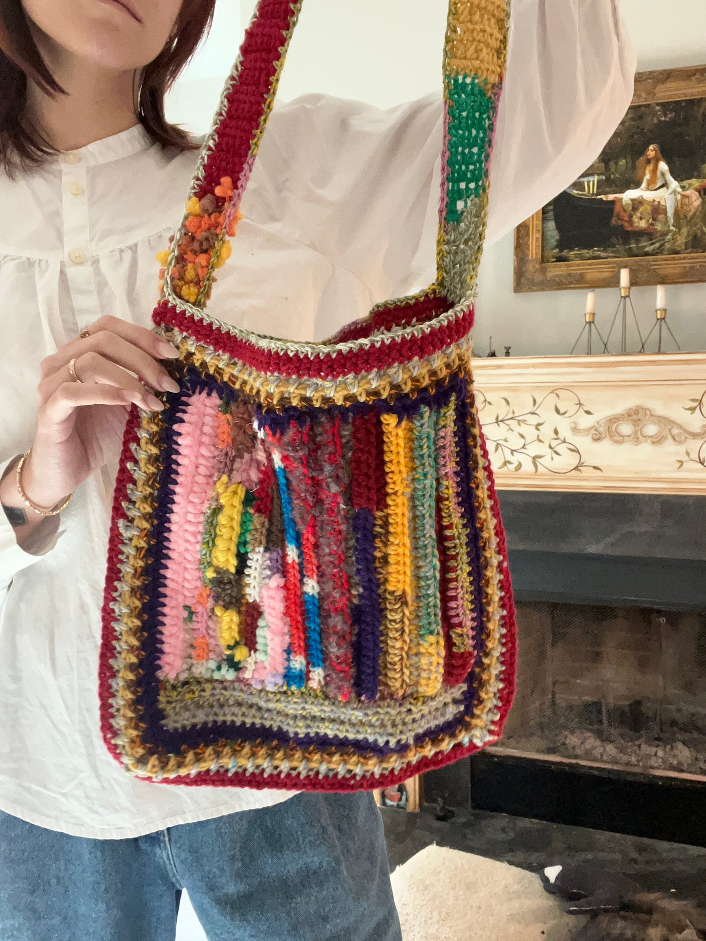 Scrappy Tote Bag