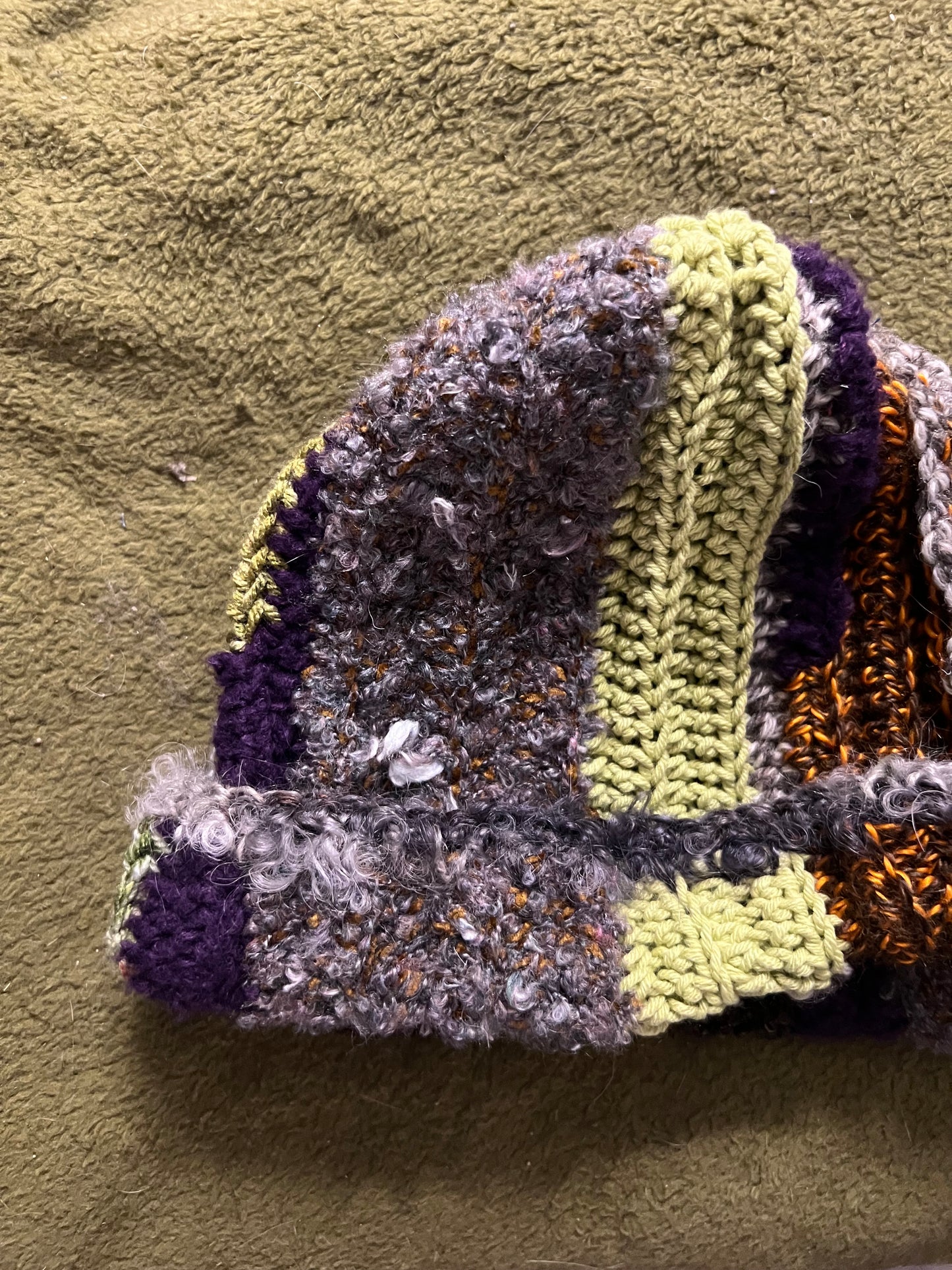 Scrap Yarn Beanies