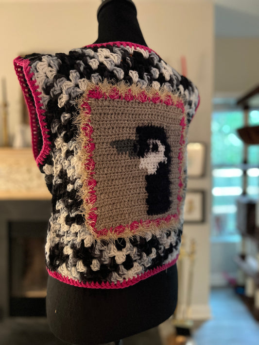 Silly Goose Vest - Pink