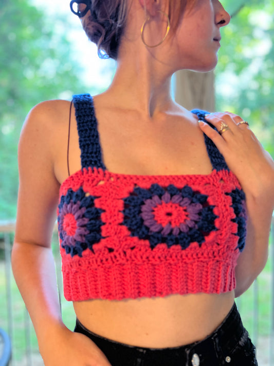 Bi Flag Corset Top